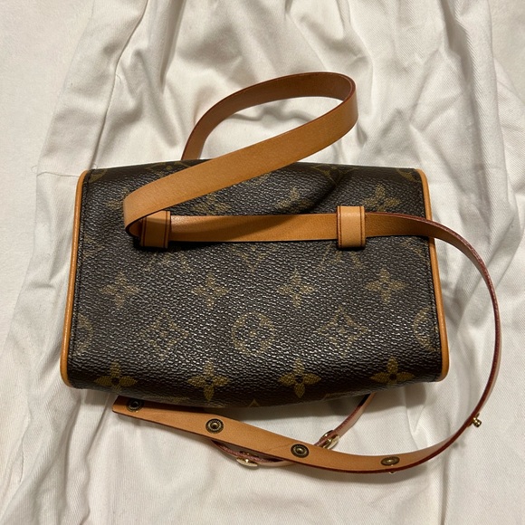 Louis Vuitton Florentine waist bag monogram canvas. 💯 authentic - Picture 4 of 9